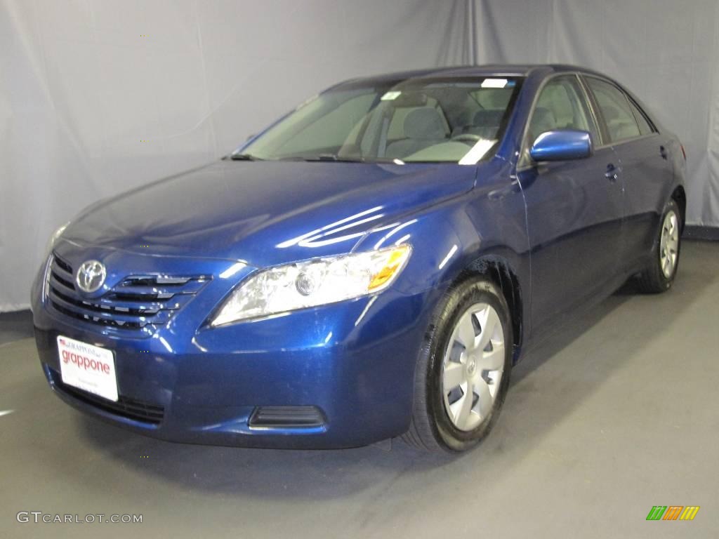 2007 Camry LE - Blue Ribbon Metallic / Ash photo #1