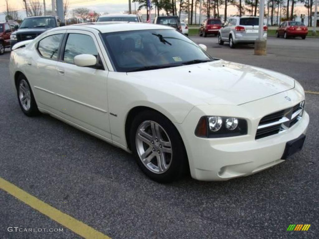 2006 Charger R/T - Stone White / Dark Slate Gray/Light Graystone photo #8