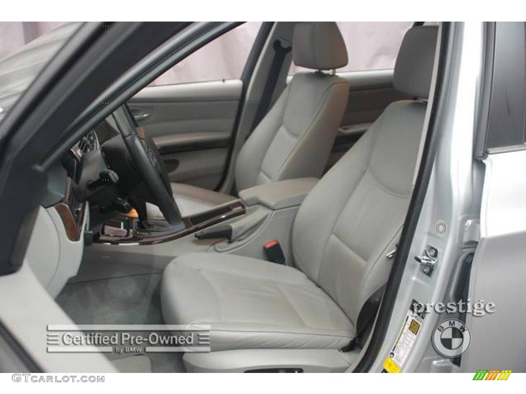 2006 3 Series 325xi Sedan - Titanium Silver Metallic / Grey photo #12