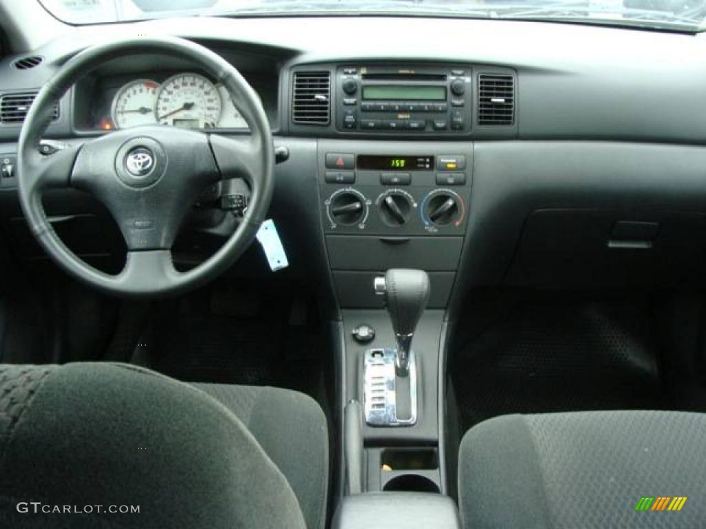 2007 Corolla S - Super White / Dark Charcoal photo #9