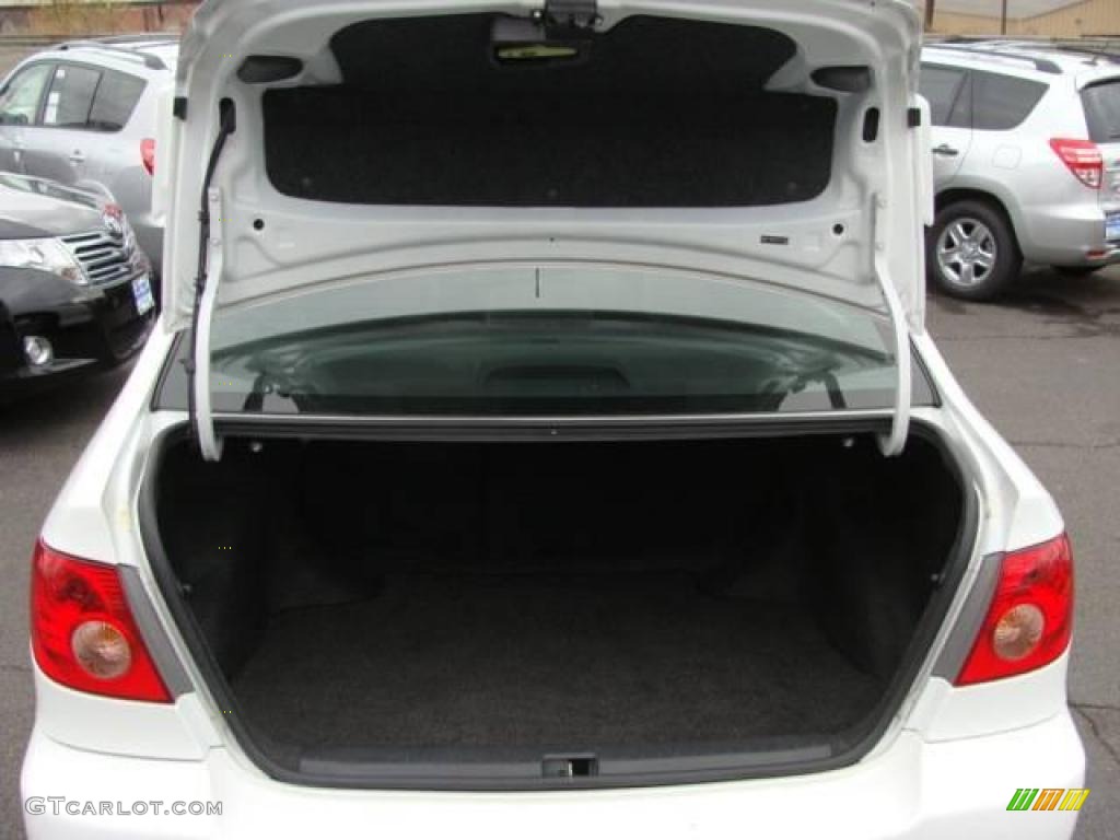 2007 Corolla S - Super White / Dark Charcoal photo #13