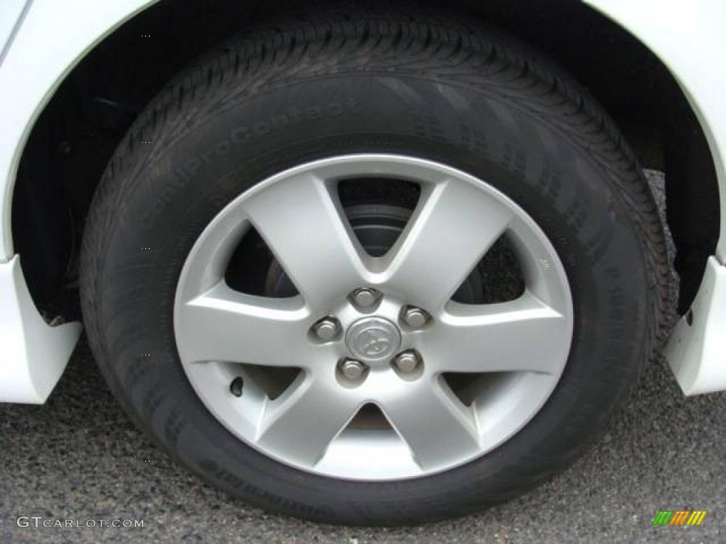 2007 Corolla S - Super White / Dark Charcoal photo #14