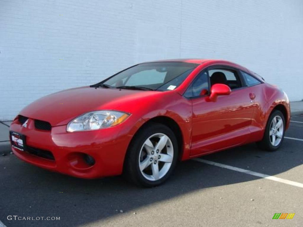 Pure Red Mitsubishi Eclipse