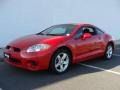 2007 Pure Red Mitsubishi Eclipse GS Coupe  photo #1