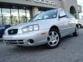 2003 Silver Pewter Hyundai Elantra GLS Sedan  photo #1