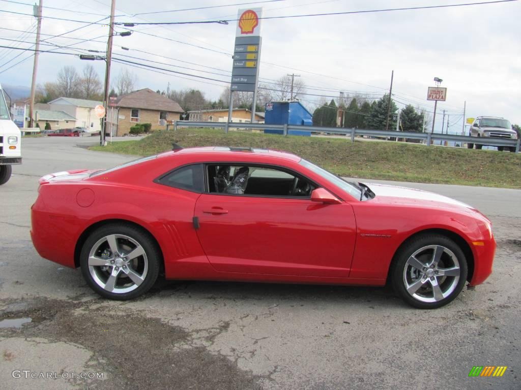 2010 Camaro LT/RS Coupe - Victory Red / Black photo #11