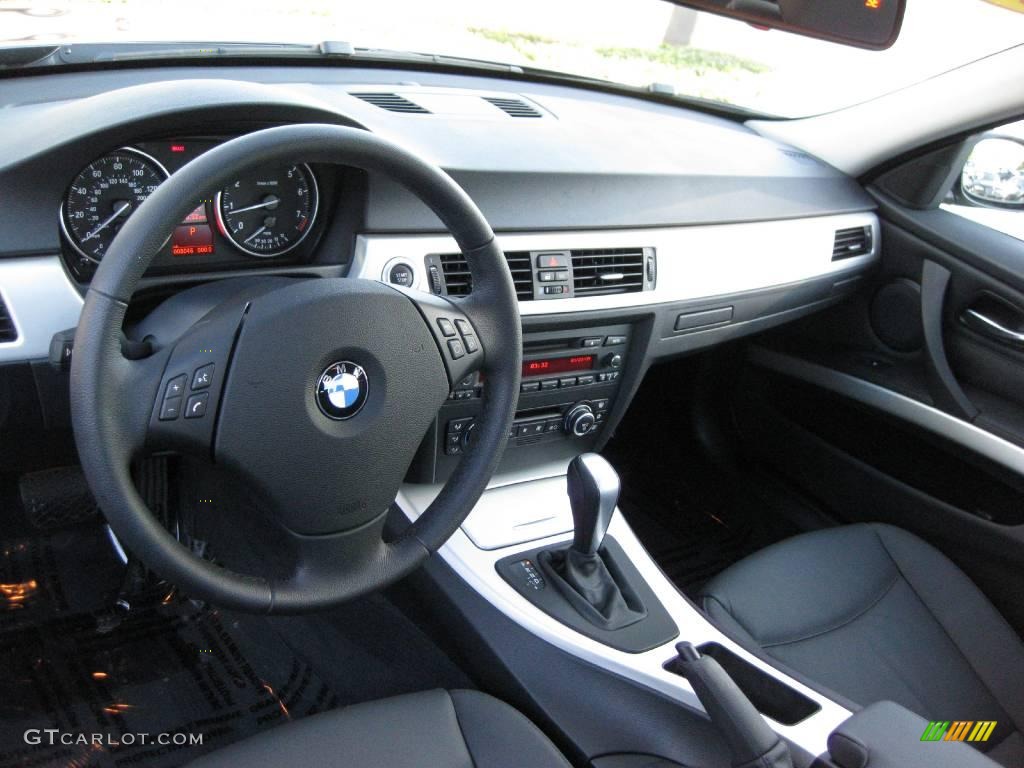 2008 3 Series 328i Sedan - Sparkling Graphite Metallic / Black photo #4