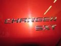 2009 Inferno Red Crystal Pearl Dodge Charger SXT  photo #5