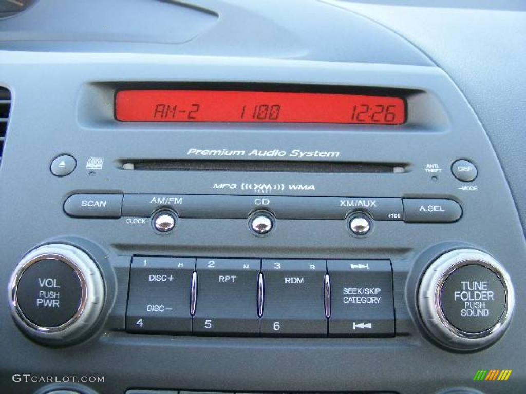 2007 Civic Si Sedan - Nighthawk Black Pearl / Black photo #19