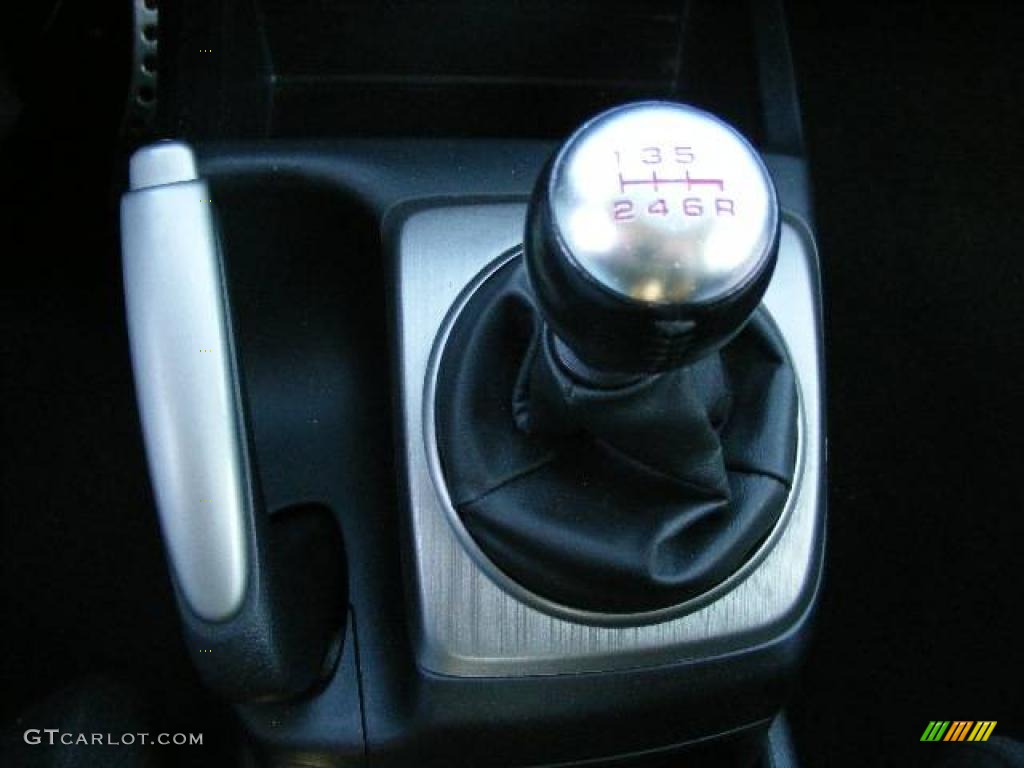 2007 Civic Si Sedan - Nighthawk Black Pearl / Black photo #21