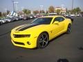2010 Rally Yellow Chevrolet Camaro SS Coupe Transformers Special Edition  photo #4