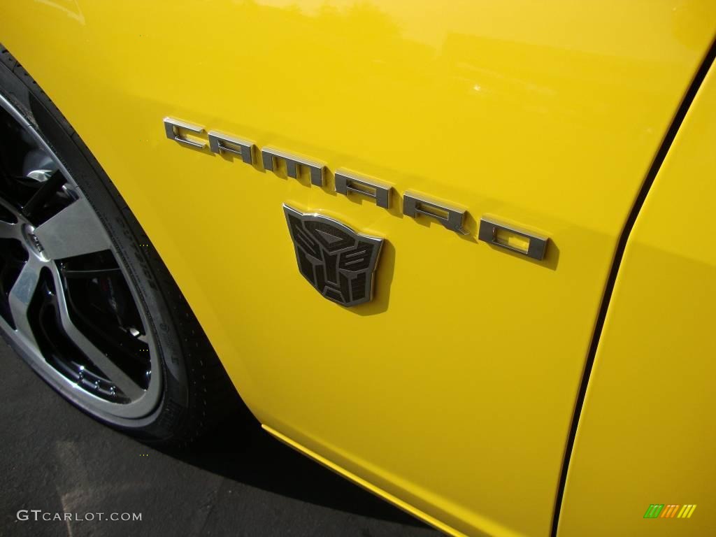 2010 Camaro SS Coupe Transformers Special Edition - Rally Yellow / Black photo #10