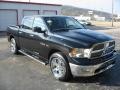 2010 Brilliant Black Crystal Pearl Dodge Ram 1500 Big Horn Crew Cab  photo #1