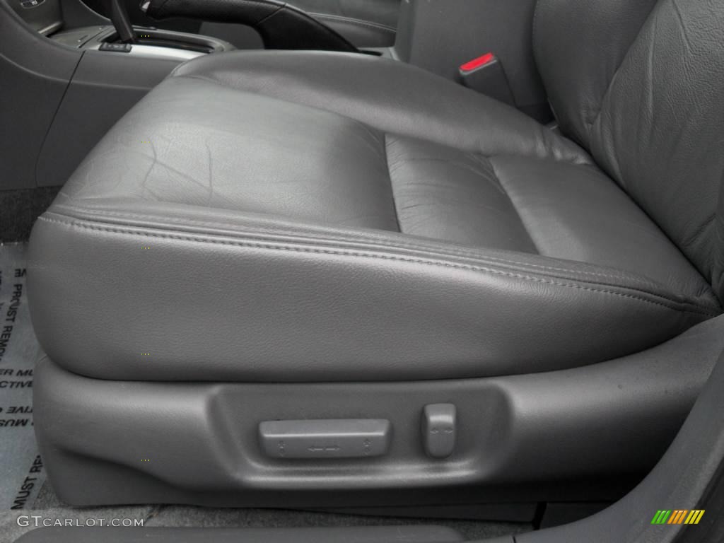 2007 Accord EX-L V6 Sedan - Moroccan Red Pearl / Gray photo #8