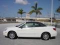 2008 Stone White Chrysler Sebring LX Convertible  photo #3