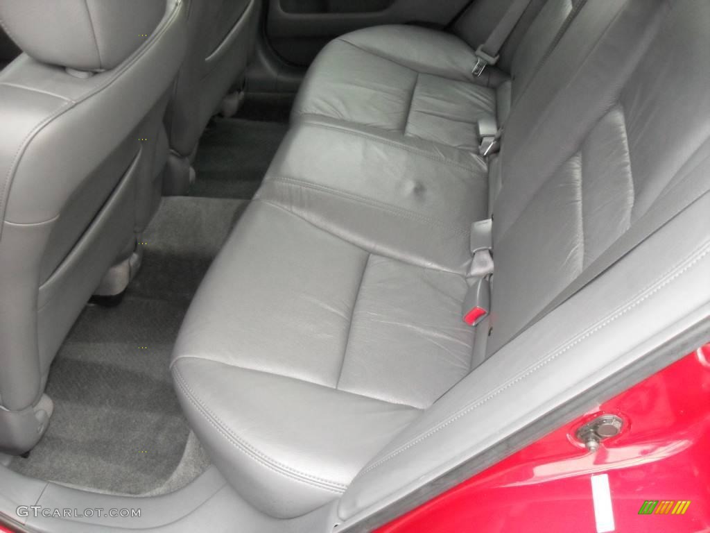 2007 Accord EX-L V6 Sedan - Moroccan Red Pearl / Gray photo #10