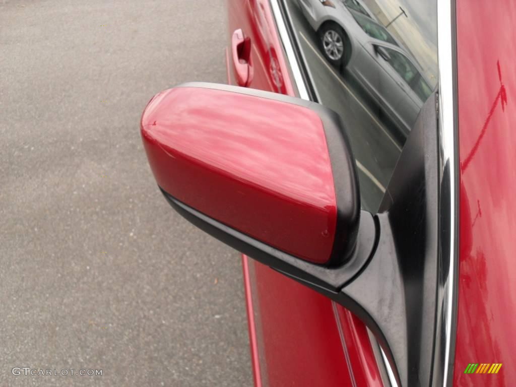 2007 Accord EX-L V6 Sedan - Moroccan Red Pearl / Gray photo #17