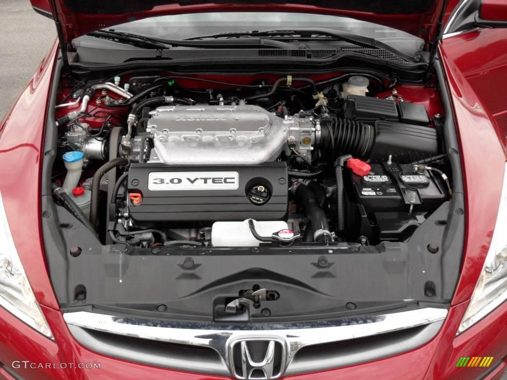 2007 Accord EX-L V6 Sedan - Moroccan Red Pearl / Gray photo #18