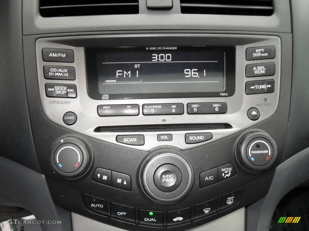 2007 Accord EX-L V6 Sedan - Moroccan Red Pearl / Gray photo #22
