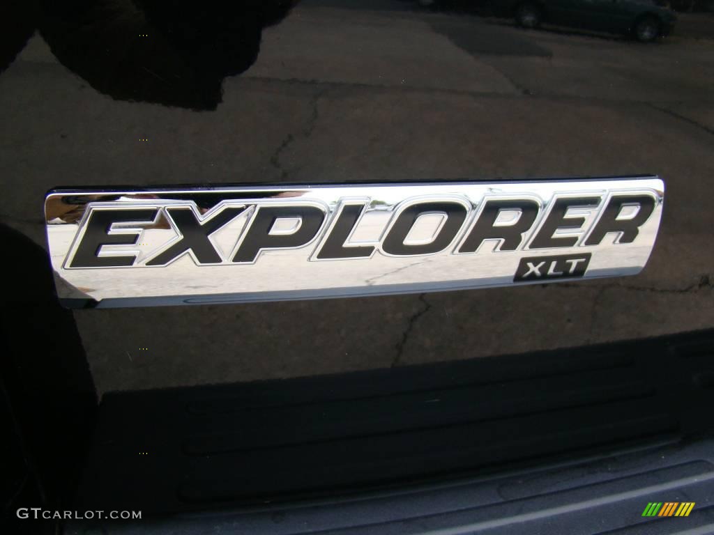 2008 Explorer XLT - Black / Camel photo #34