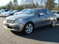 2009 Palladium Silver Metallic Mercedes-Benz C 300 4Matic  photo #1