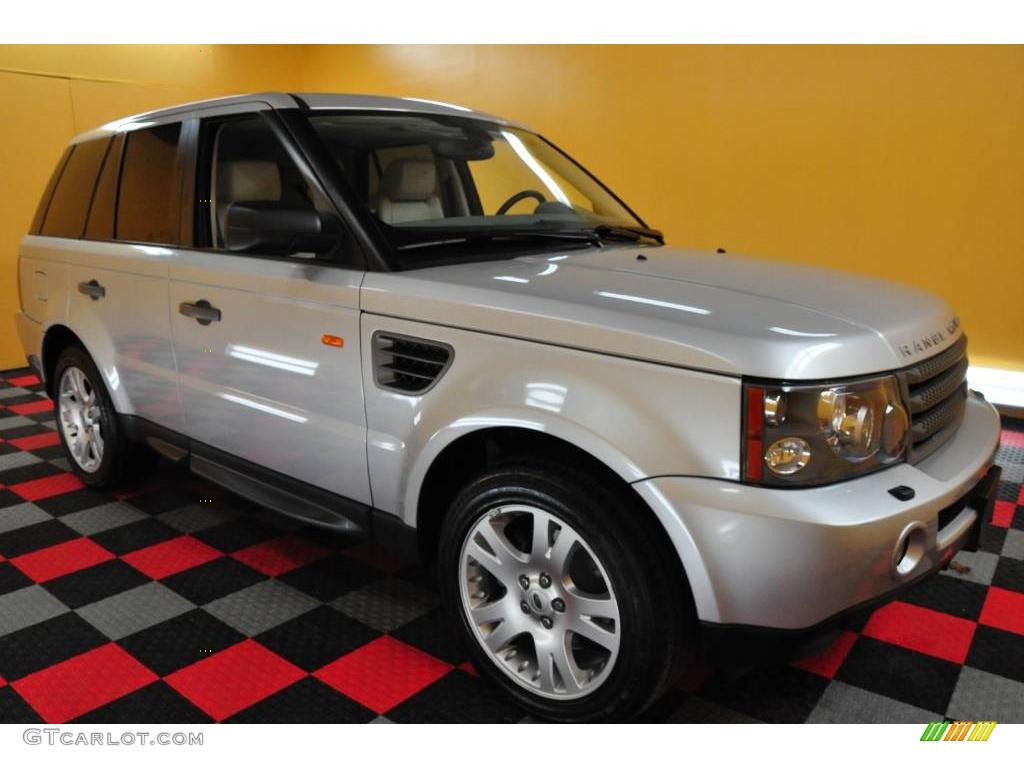 2006 Range Rover Sport HSE - Zambezi Silver Metallic / Ivory photo #1