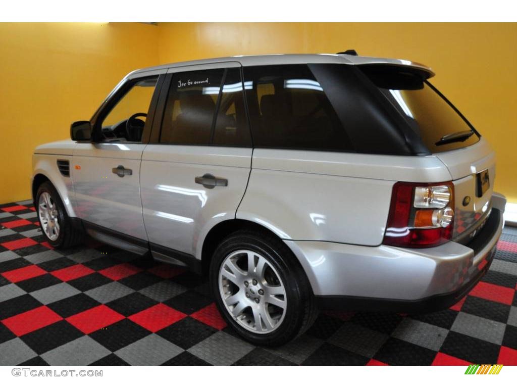 2006 Range Rover Sport HSE - Zambezi Silver Metallic / Ivory photo #4