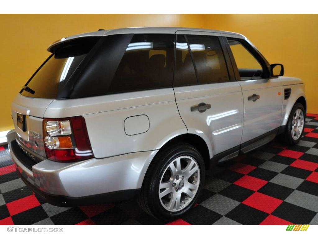 2006 Range Rover Sport HSE - Zambezi Silver Metallic / Ivory photo #6