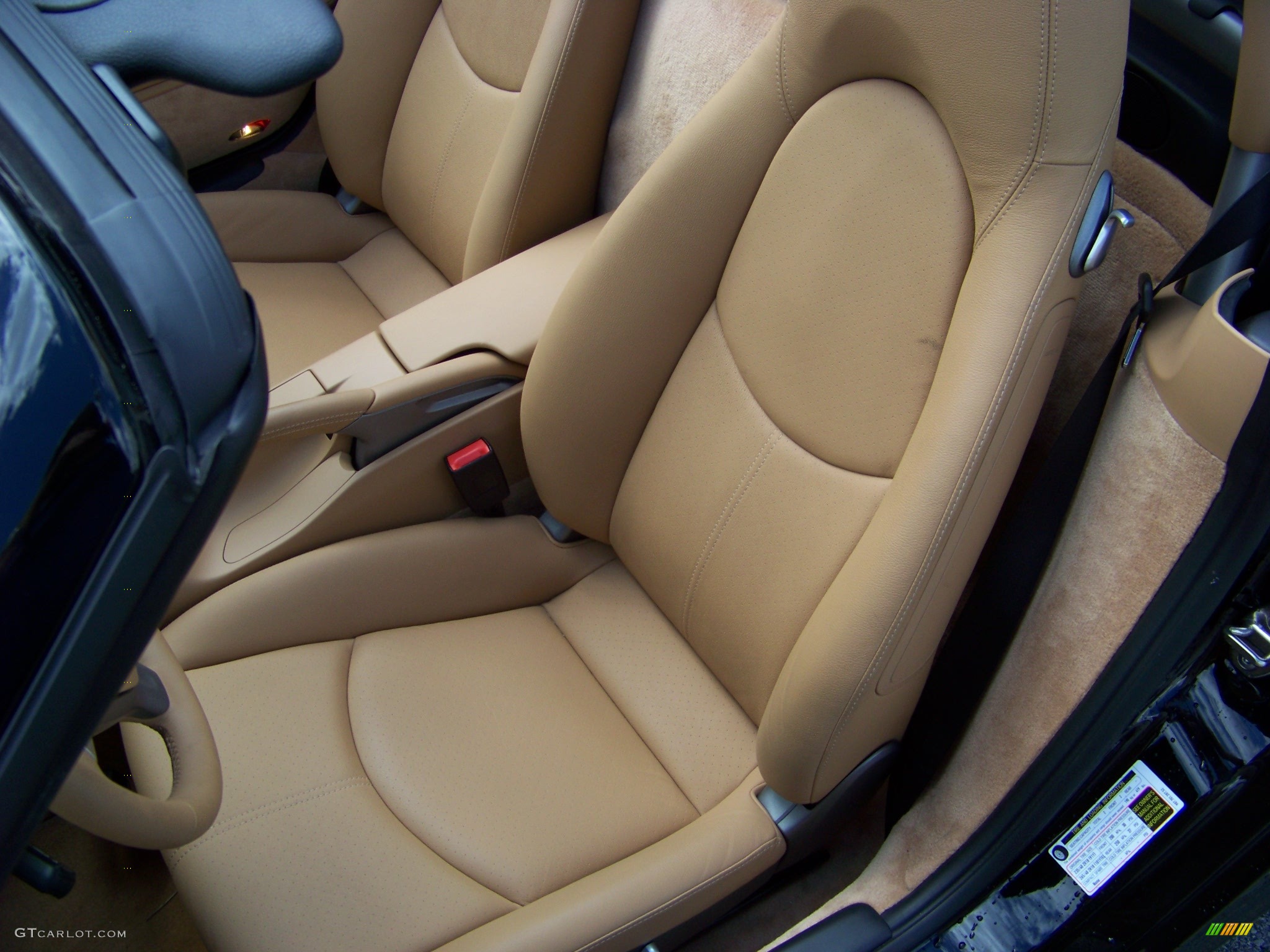 2008 Boxster S - Black / Sand Beige photo #8