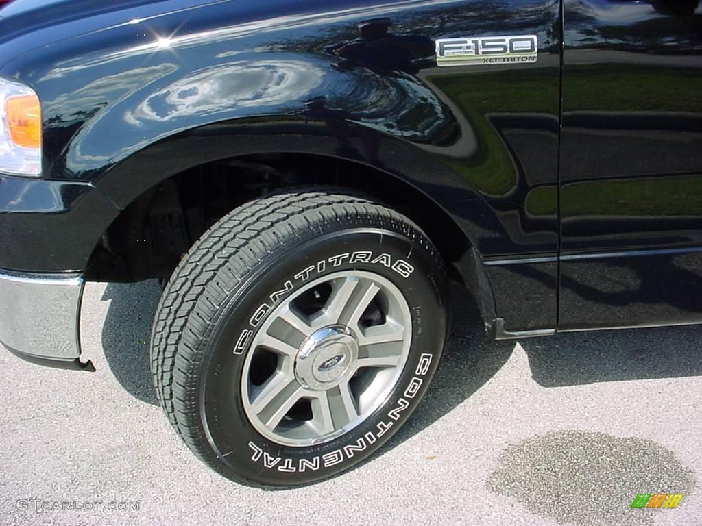 2006 F150 XLT SuperCrew - Black / Medium/Dark Flint photo #15