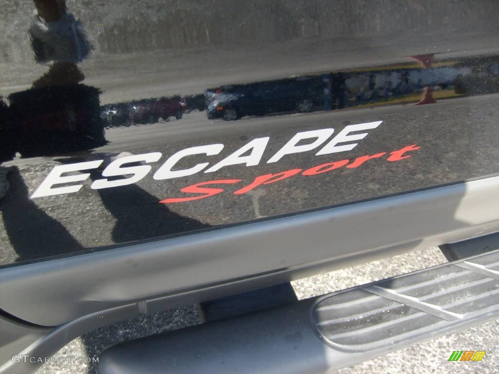 2007 Escape XLS - Black / Medium/Dark Pebble photo #13