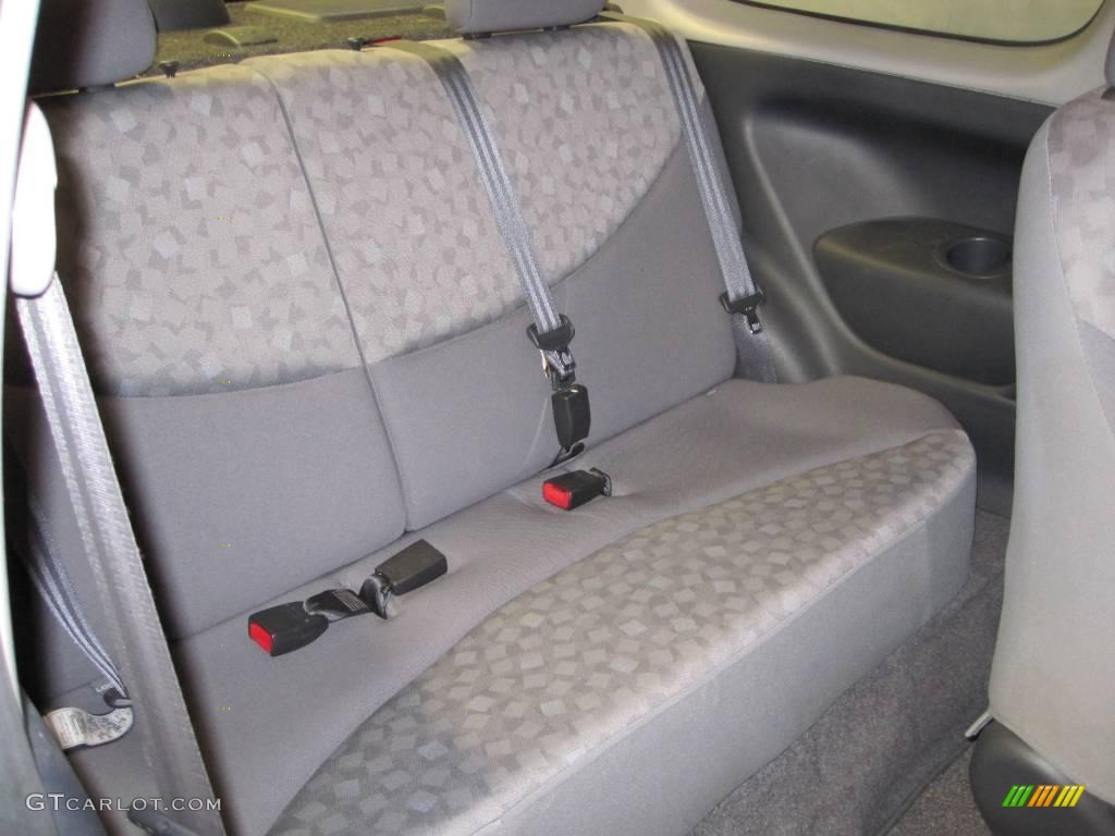 Shadow Gray Interior 2002 Toyota ECHO Coupe Photo #22852179