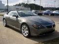 2007 Stratus Grey Metallic BMW 6 Series 650i Convertible  photo #2