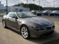 2007 Stratus Grey Metallic BMW 6 Series 650i Convertible  photo #8