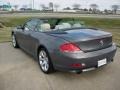 2007 Stratus Grey Metallic BMW 6 Series 650i Convertible  photo #9
