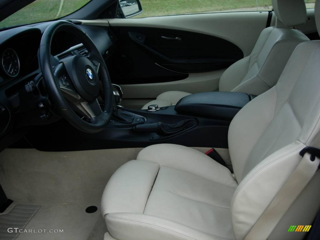 2007 6 Series 650i Convertible - Stratus Grey Metallic / Cream Beige photo #17