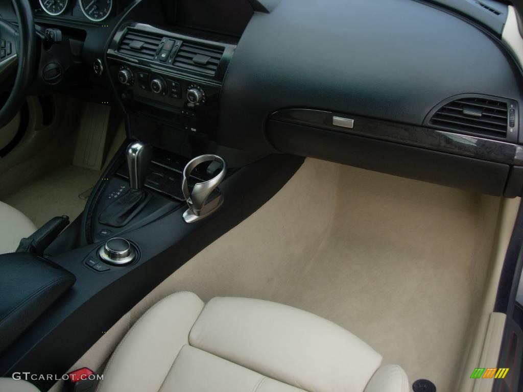 2007 6 Series 650i Convertible - Stratus Grey Metallic / Cream Beige photo #20