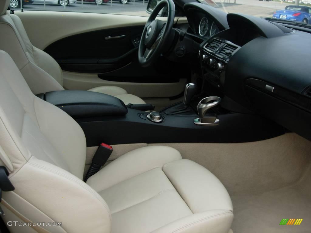 2007 6 Series 650i Convertible - Stratus Grey Metallic / Cream Beige photo #21