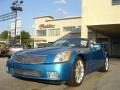 2008 Elektra Blue Tintcoat Cadillac XLR -V Series Roadster  photo #1