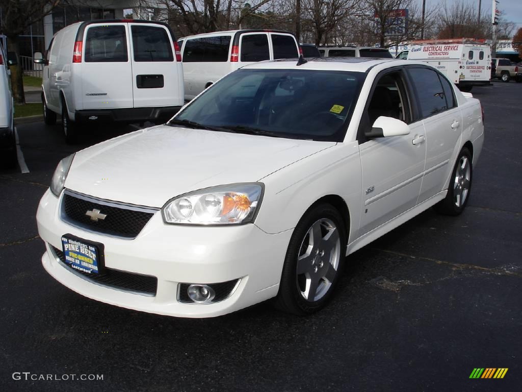 2006 Malibu SS Sedan - White / Ebony Black photo #1