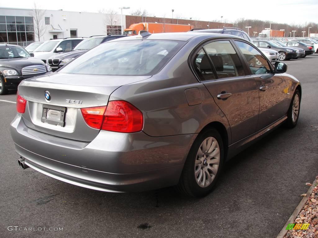 2009 3 Series 328i Sedan - Space Grey Metallic / Black photo #6