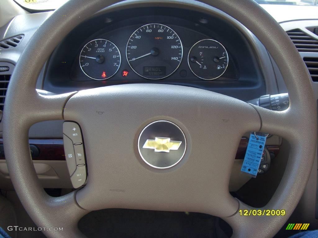 2006 Malibu LT Sedan - Sandstone Metallic / Cashmere Beige photo #7