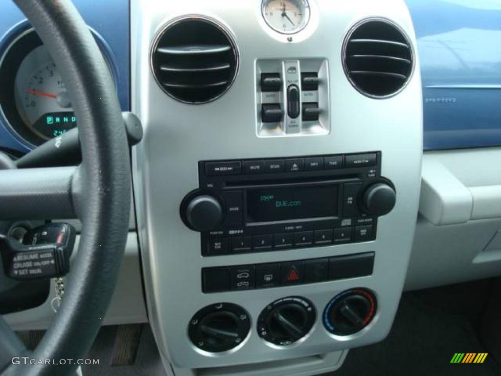 2007 PT Cruiser Convertible - Marine Blue Pearl / Pastel Slate Gray photo #13