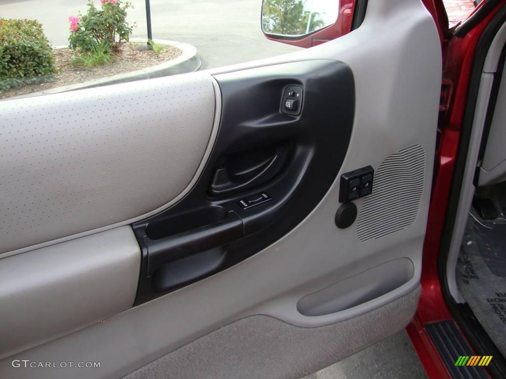 1997 Ranger Splash Extended Cab - Toreador Red Metallic / Medium Graphite photo #14