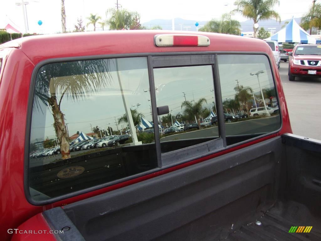 1997 Ranger Splash Extended Cab - Toreador Red Metallic / Medium Graphite photo #20