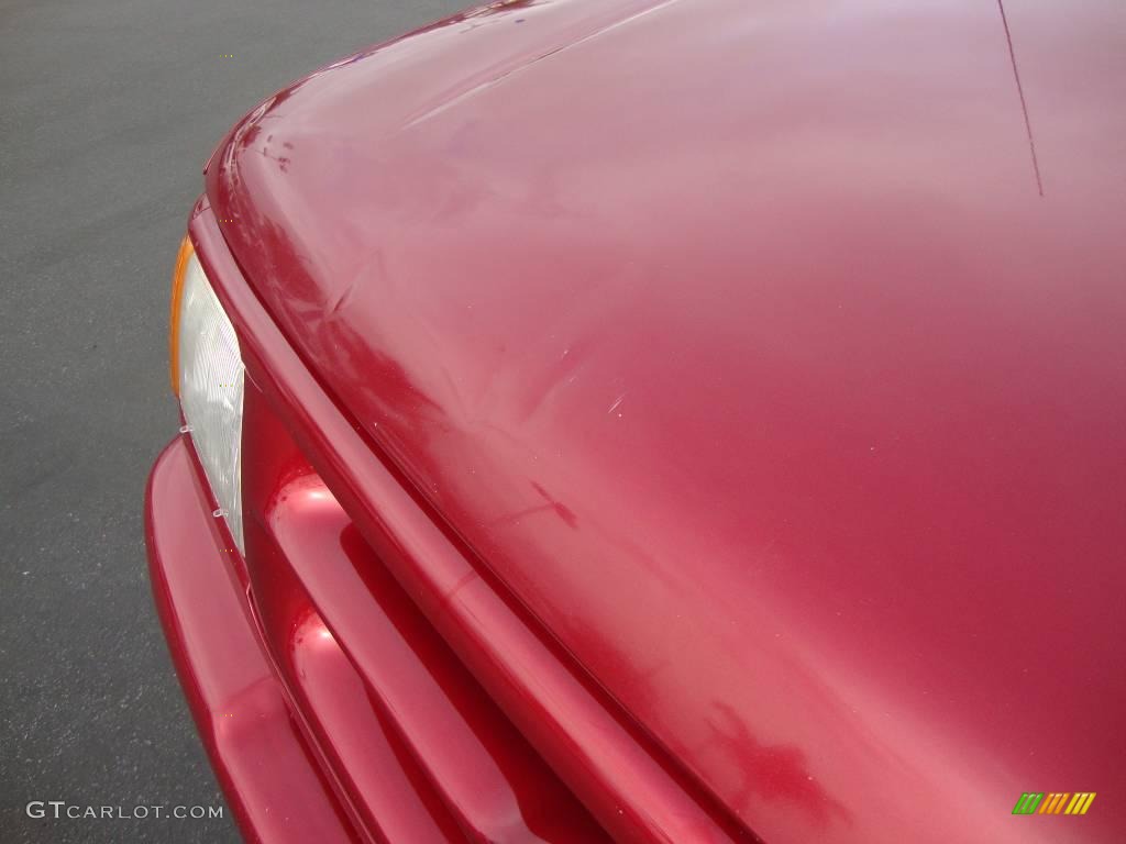 1997 Ranger Splash Extended Cab - Toreador Red Metallic / Medium Graphite photo #31