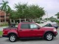 2007 Red Fire Ford Explorer Sport Trac XLT  photo #2