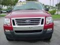 2007 Red Fire Ford Explorer Sport Trac XLT  photo #9
