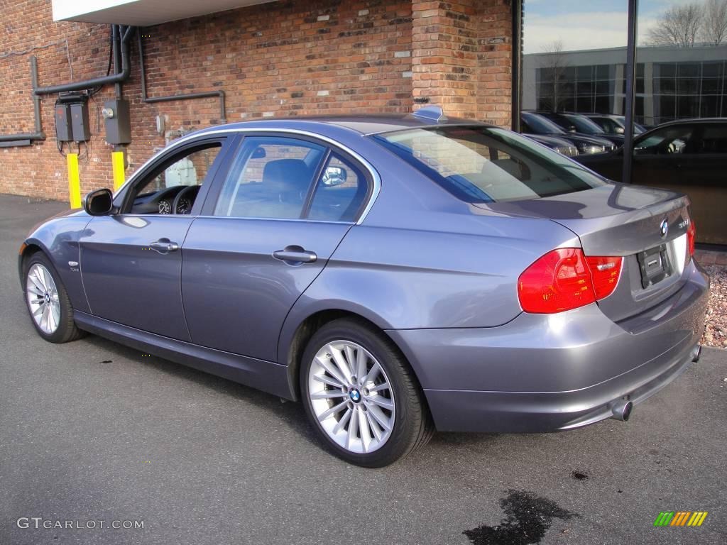 2009 3 Series 335xi Sedan - Space Grey Metallic / Black photo #4