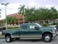2008 Forest Green Metallic Ford F350 Super Duty King Ranch Crew Cab 4x4 Dually  photo #2